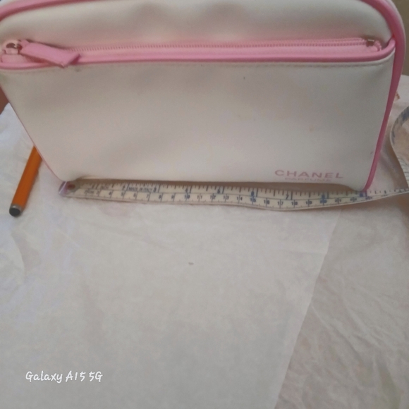 🌼💖 Vintage CHANEL No. #5 Parfum Cosmetic/Toiletries Bag 💖 - Picture 10 of 12